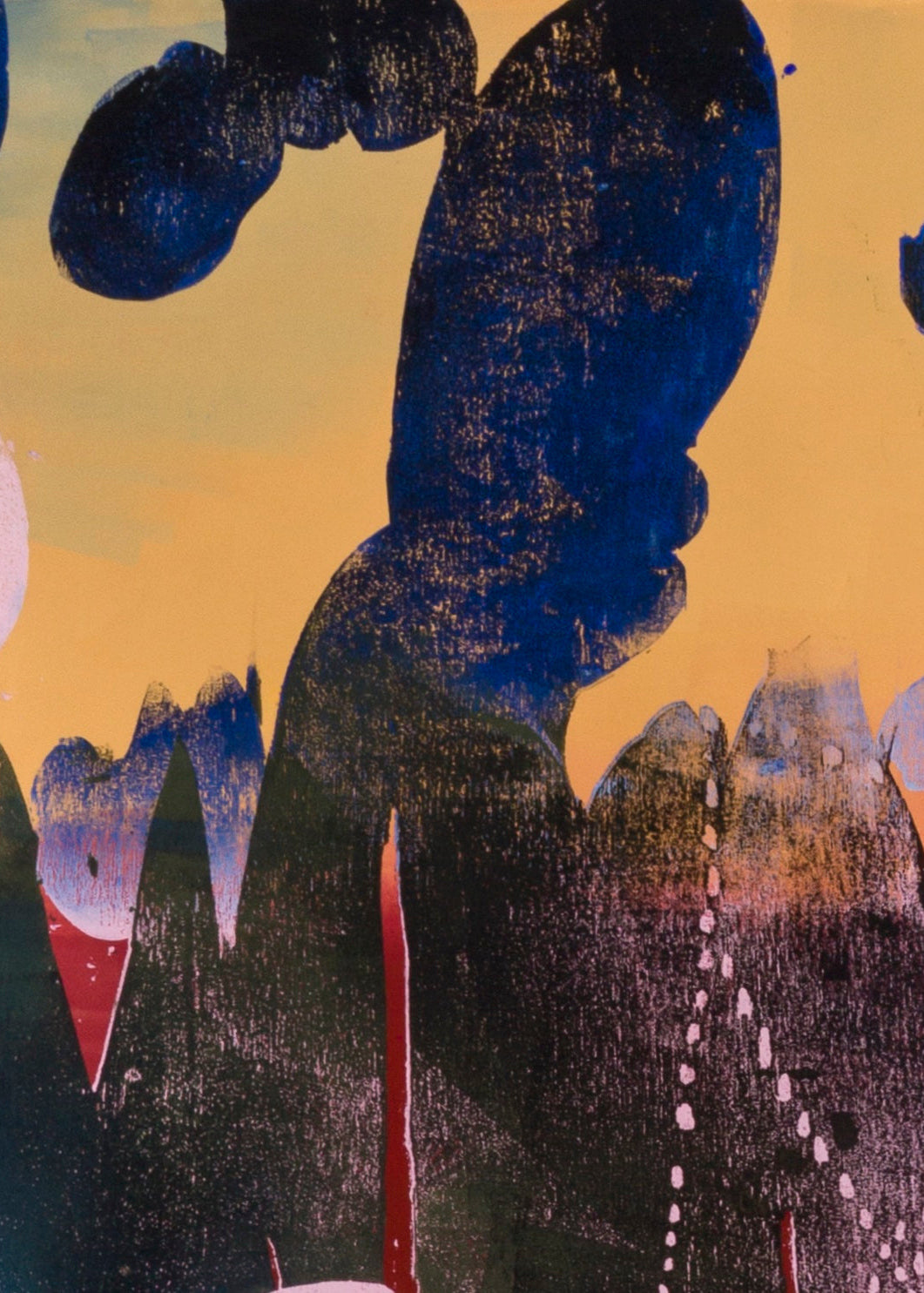 Julian Felix Kirchner Woodcut detail