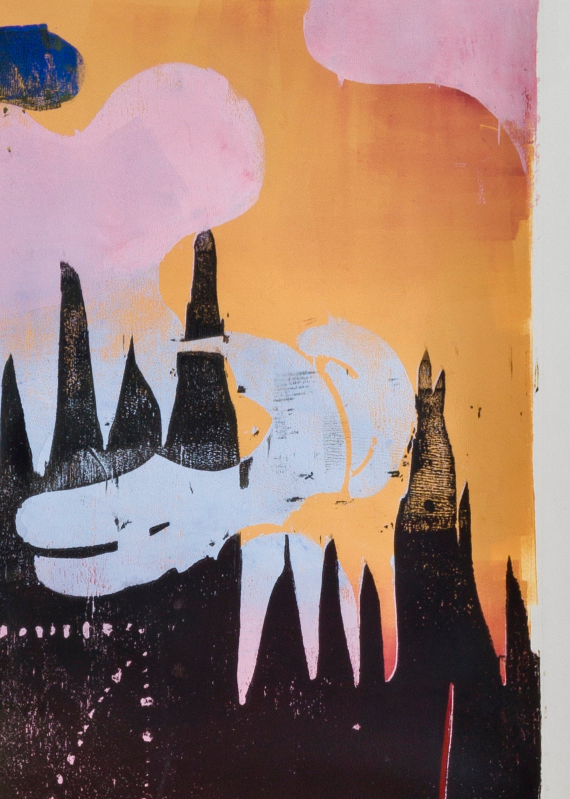 Julian Felix Kirchner Woodcut detail