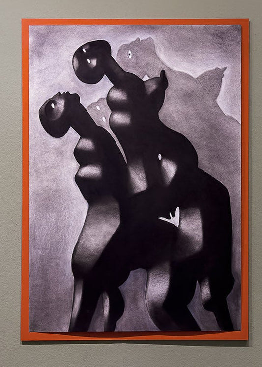 Charcoal on Paper by Cathrin Hoffmann