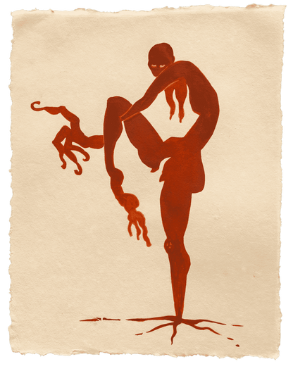 Ink on Paper by Cathrin Hoffmann