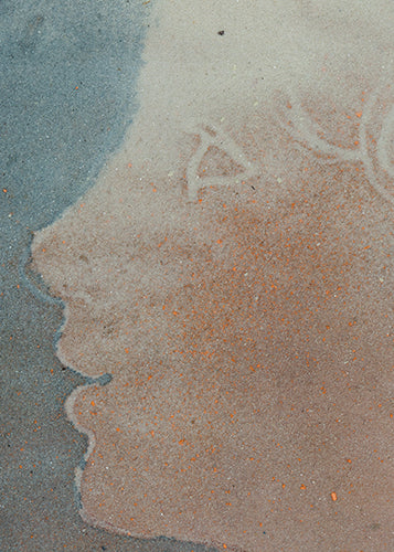 Sand on Paper by Peter Böhnisch