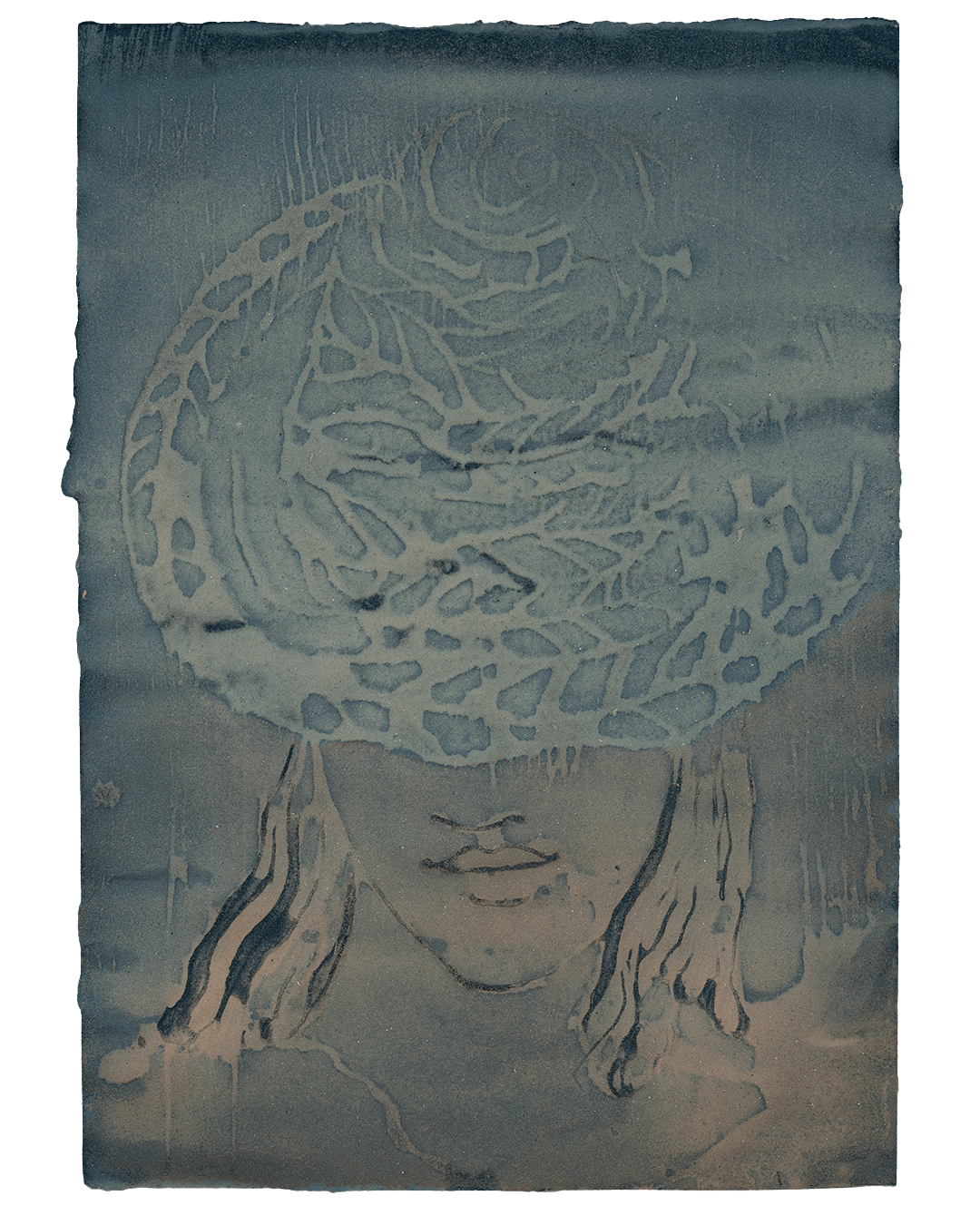 Sand on Paper by Peter Böhnisch