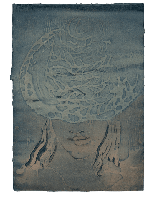Sand on Paper by Peter Böhnisch