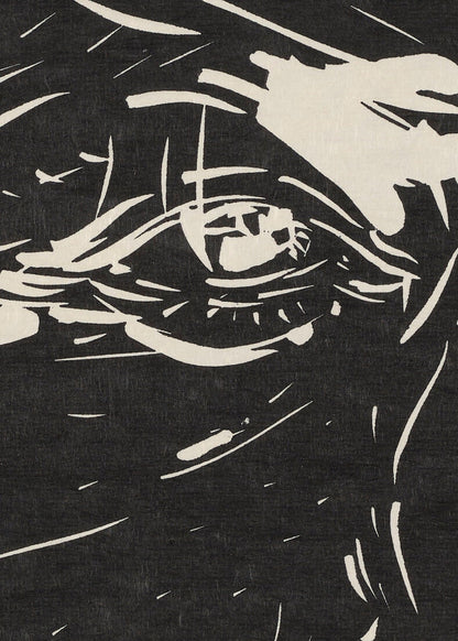 Linocut by Elizabeth Peyton