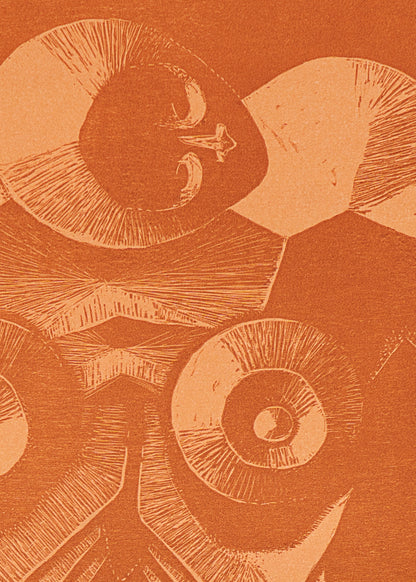 Woodcut by Cathrin Hoffmann
