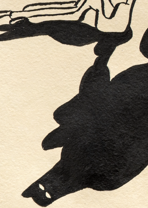 Ink on Paper by Cathrin Hoffmann