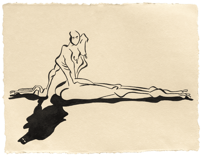 Ink on Paper by Cathrin Hoffmann