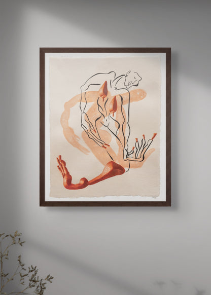 Ink on Paper by Cathrin Hoffmann
