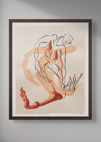 Ink on Paper by Cathrin Hoffmann