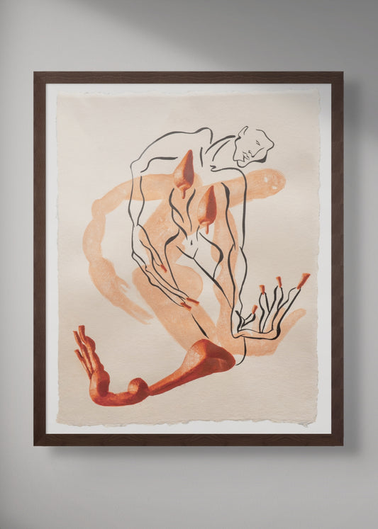 Tusche auf Papier von Cathrin Hoffmann