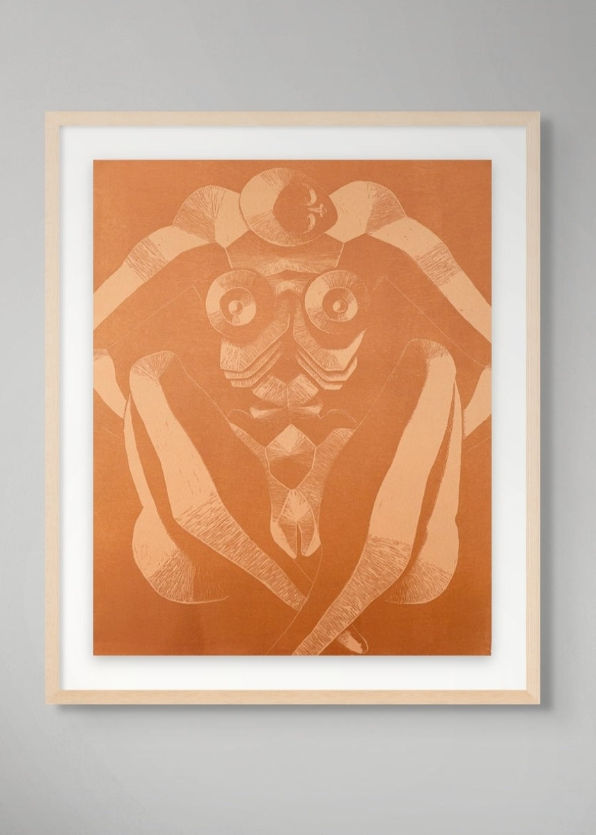 Woodcut by Cathrin Hoffmann