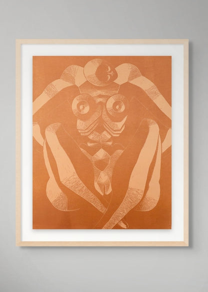 Woodcut by Cathrin Hoffmann