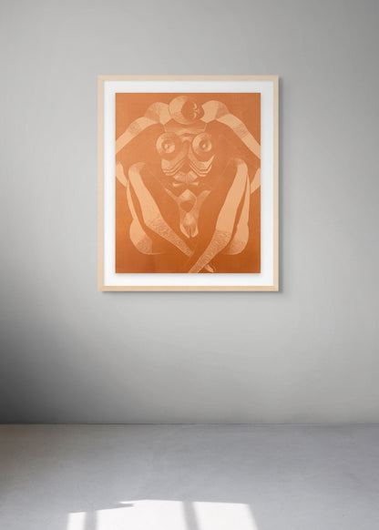 Woodcut by Cathrin Hoffmann